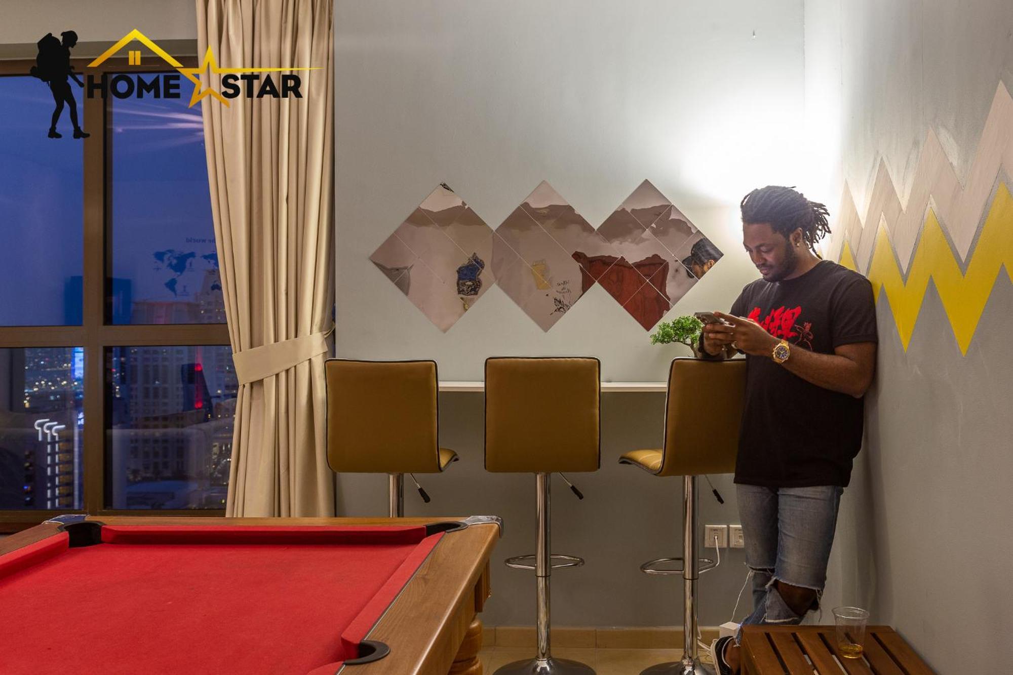 Homestar, Jumeirah Beach Hostel - Jbr - Pool, Beach, Metro Дубай Екстериор снимка