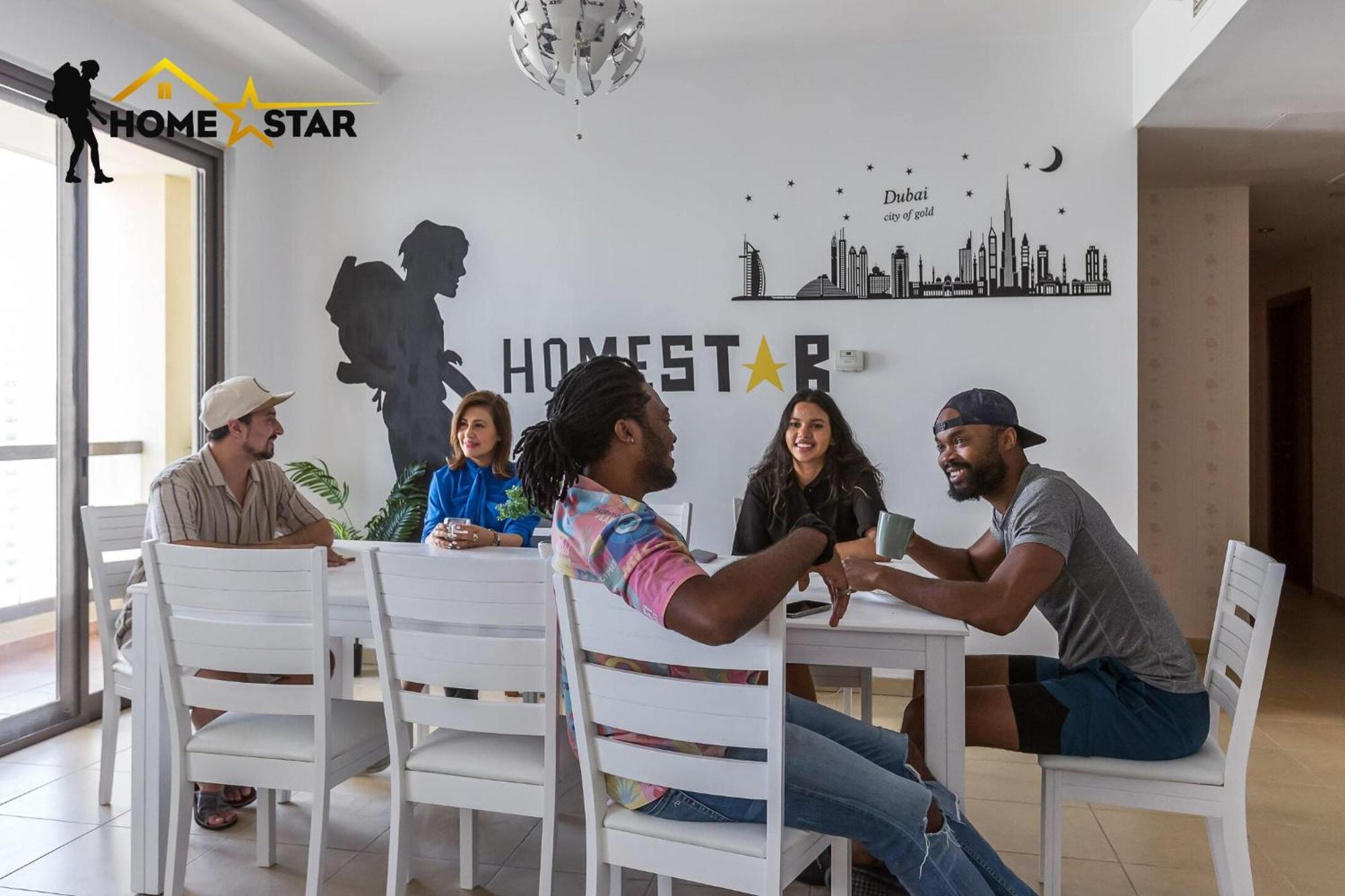 Homestar, Jumeirah Beach Hostel - Jbr - Pool, Beach, Metro Дубай Екстериор снимка